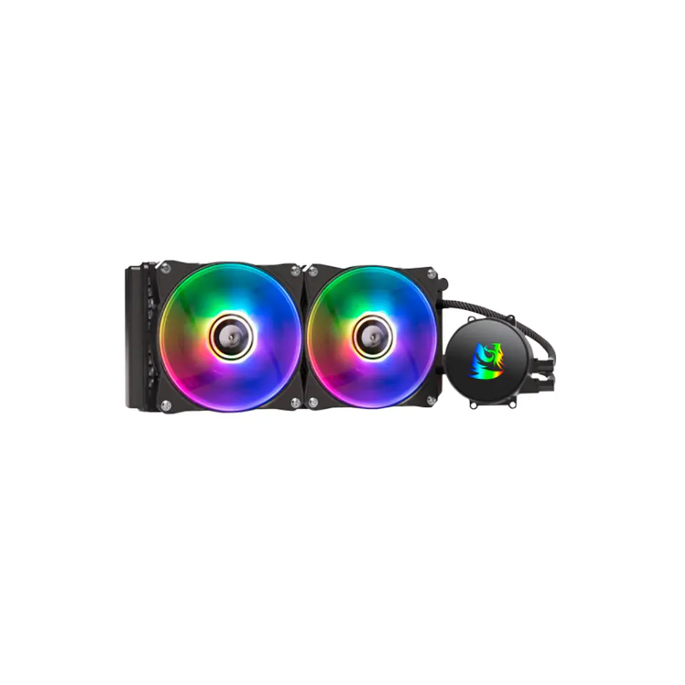 WATER COOLING RGB DUAL FAN 120 MM CCW-3000 1