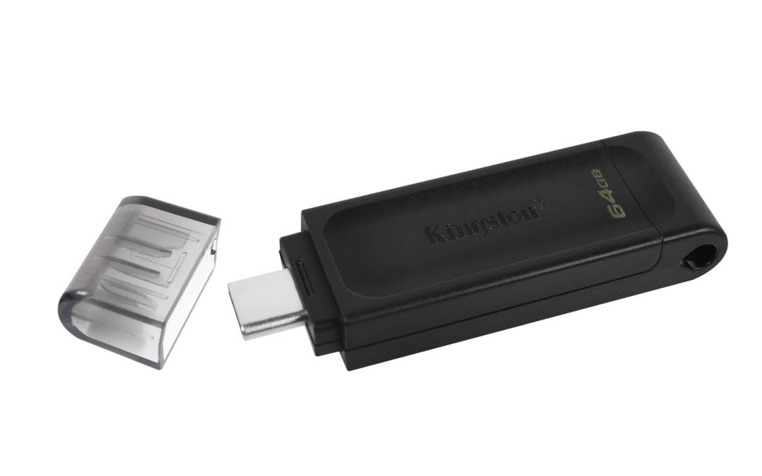 64GB PENDRIVE USB-C / 3.2 DATA TRAVELER 70 Kingston