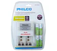 Cargador con 4 pilas AA 2700Mah Recargables 1,2v - Miniatura 1