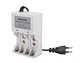 Cargador con 4 pilas AA 2700Mah Recargables 1,2v - Miniatura 2