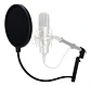 Filtro antipop para micrófonos de grabación Audiopro - Miniatura 2