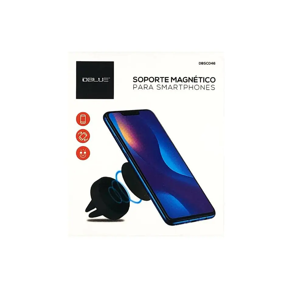 soporte celular magnético para automóvil dblue 2