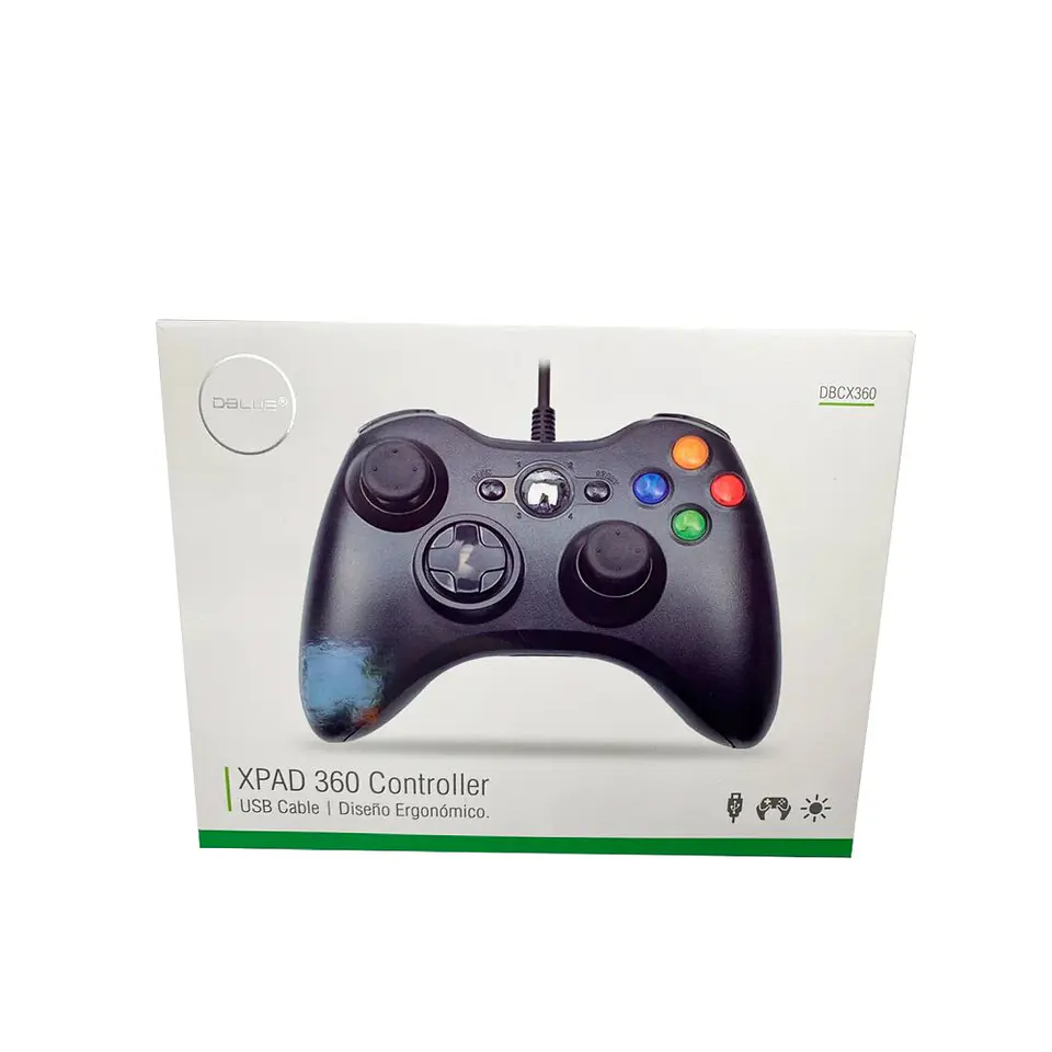 Joystick De Xbox 360 Alternativo Con Cable Dblue 3