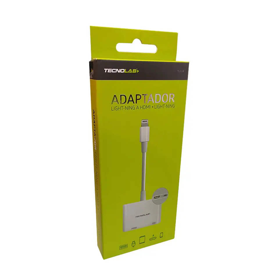 Adaptador de Imagen LIGHTNING a HDMI + LIGHTNING 4