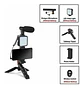 KIT DE VIDEO VLOGGING CON SOPORTE + TRÍPODE PARA VLOG - Miniatura 2