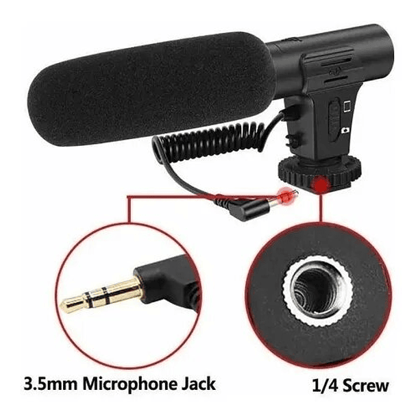 KIT DE VIDEO VLOGGING CON SOPORTE + TRÍPODE PARA VLOG 3