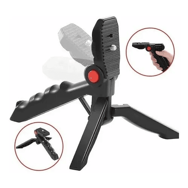 KIT DE VIDEO VLOGGING CON SOPORTE + TRÍPODE PARA VLOG 5