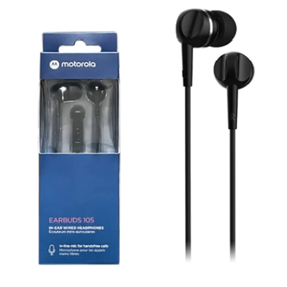 Audifonos manos libre Motorola EARBUDS 105 1