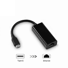 Adaptador de red RJ45 a USB-C 3.0 10/100/1000 megas 2