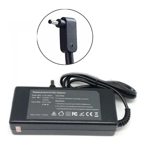 Cargador para notebook ACER 19V 2.37A 45W 3.0 1.1MM 