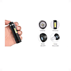 Linterna LED tactica recargable Zoom telescopico  4