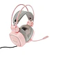 Audifonos GAMER USB 7.1 ROSADO RGB - Miniatura 3
