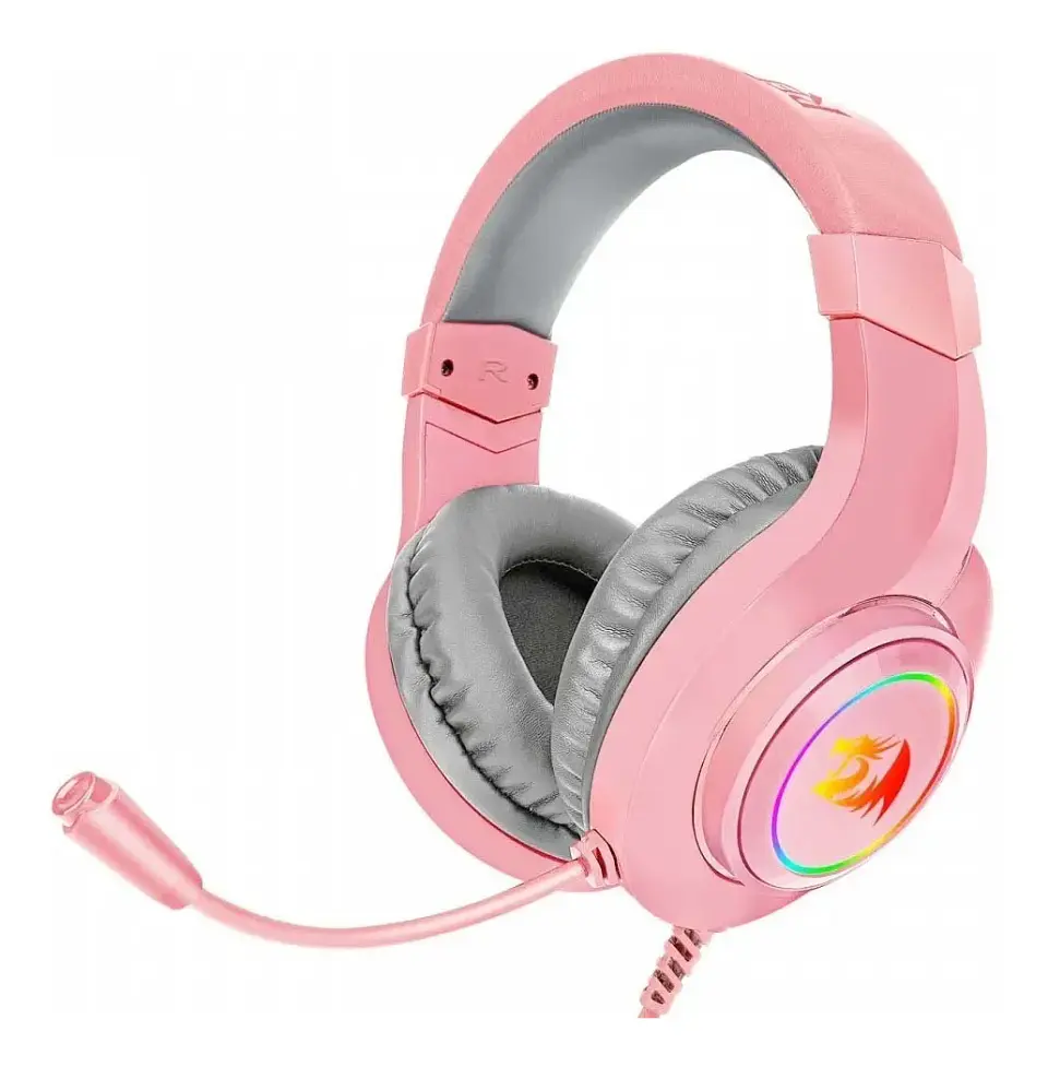 AUDIFONO GAMER RGB H-260 HYLAS PINK  1