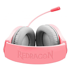 AUDIFONO GAMER RGB H-260 HYLAS PINK  3