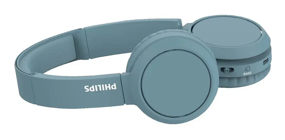 Audifono Philips Over Ear Bluetooth Tah4205 AZUL 4