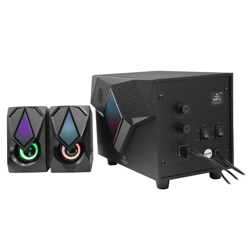 SUBWOOFER MONSTER BURST 2.1 3