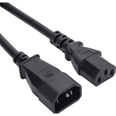 Cable extension de poder 1,8 metros C13 A C14