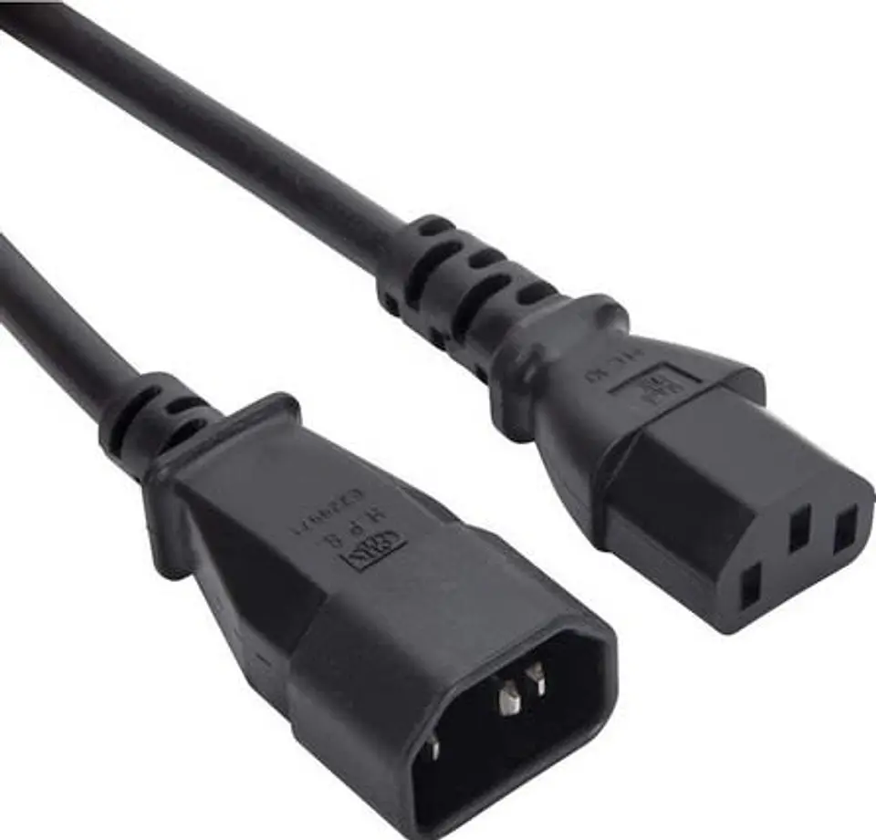 Cable extension de poder 1,8 metros C13 A C14 1