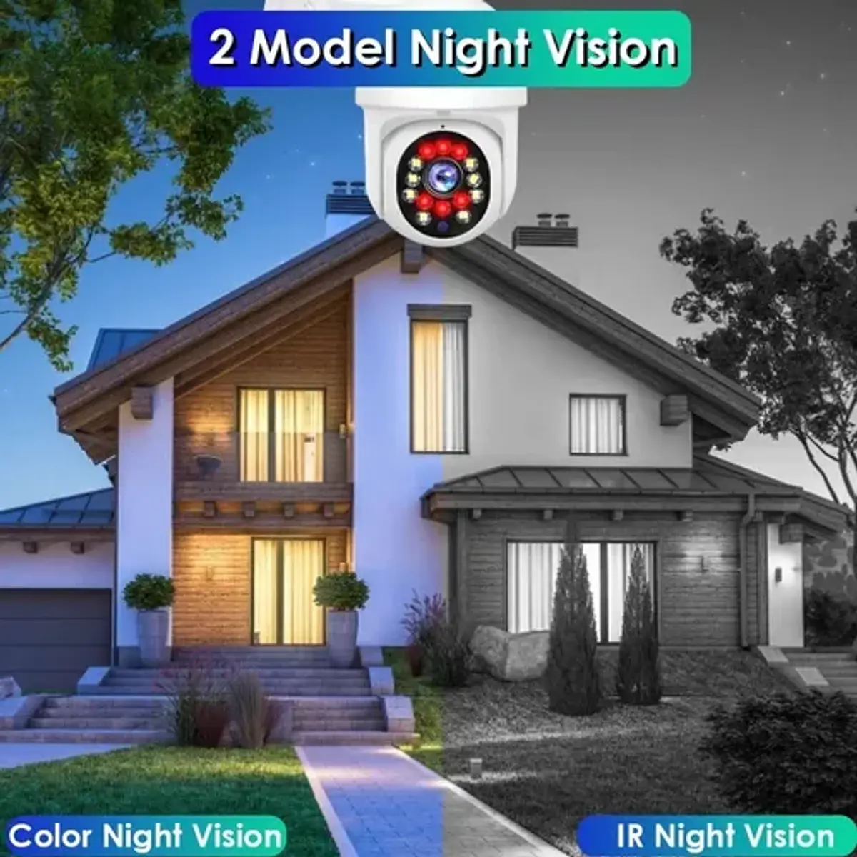 Camara Domo IP WIFI HD Motorizada Vision Nocturna | Easytech store