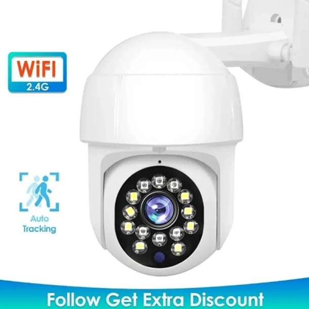 Camara Domo IP WIFI HD Motorizada Vision Nocturna 2