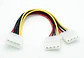 Cable Poder Splitter Ide Molex 4 Pines - Miniatura 2