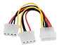 Cable Poder Splitter Ide Molex 4 Pines - Miniatura 1