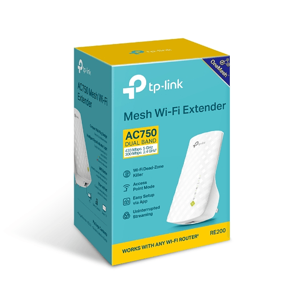 Repetidor de wifi AC750 2.4G/ 5G dual band TPLINK  4