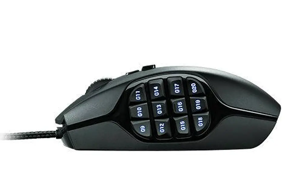 Mouse Gamer Logitech G600 20 Botones 8200 Dpi 6