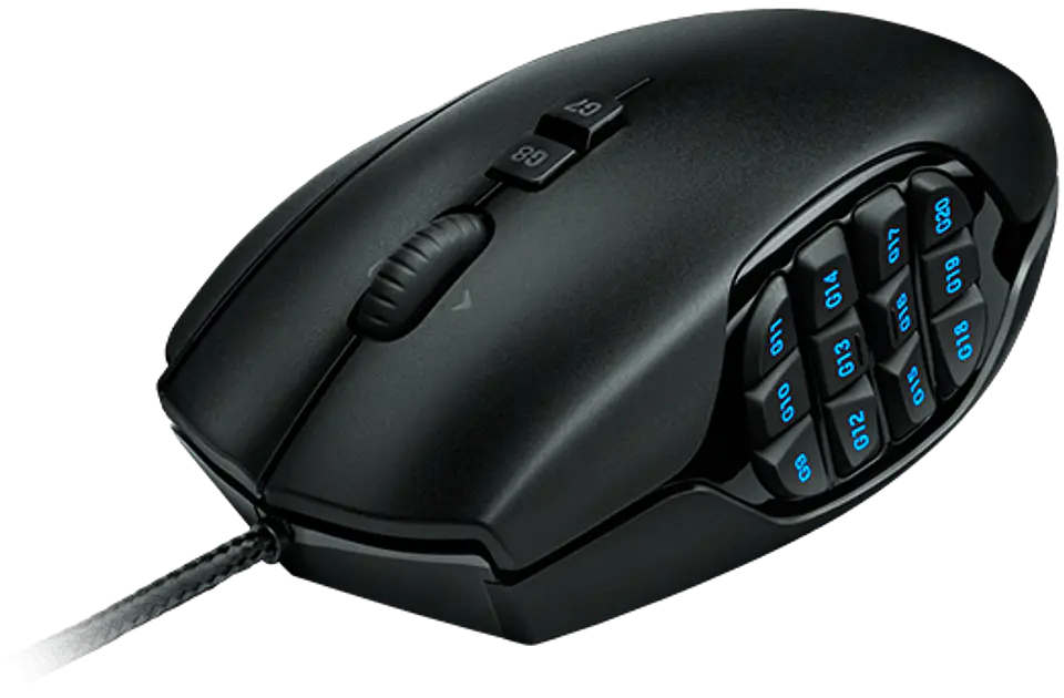 Mouse Gamer Logitech G600 20 Botones 8200 Dpi 1
