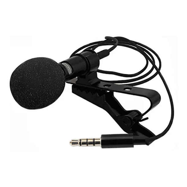 Microfono de solapa 3.5mm con clip 1.5m  2