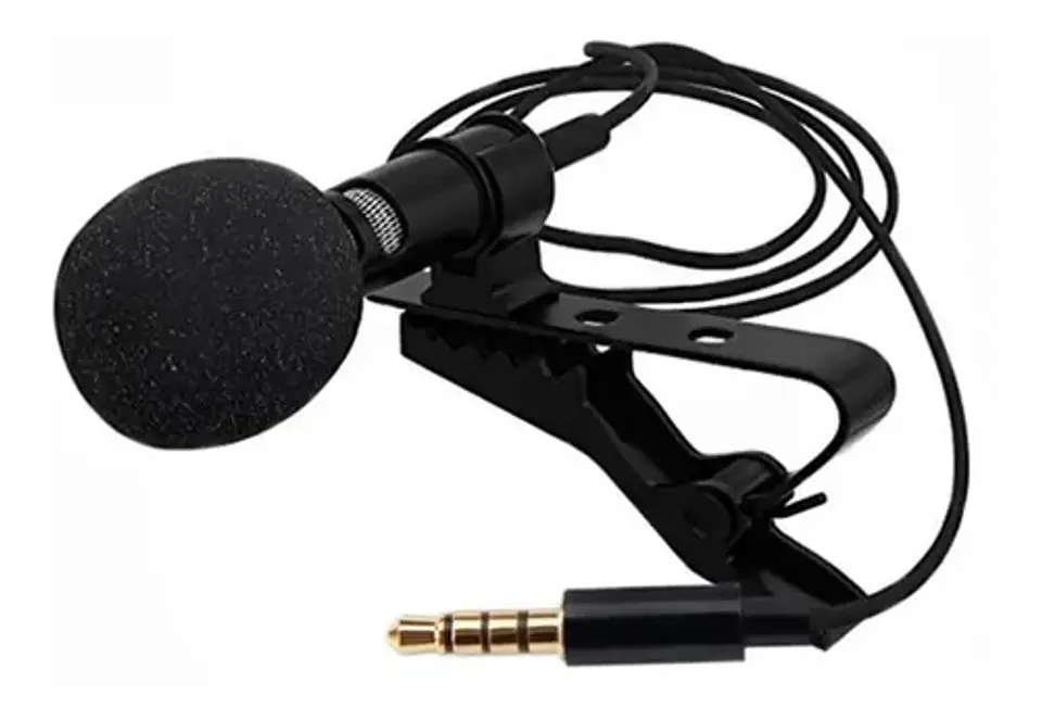 Microfono de solapa 3.5mm con clip 1.5m  2