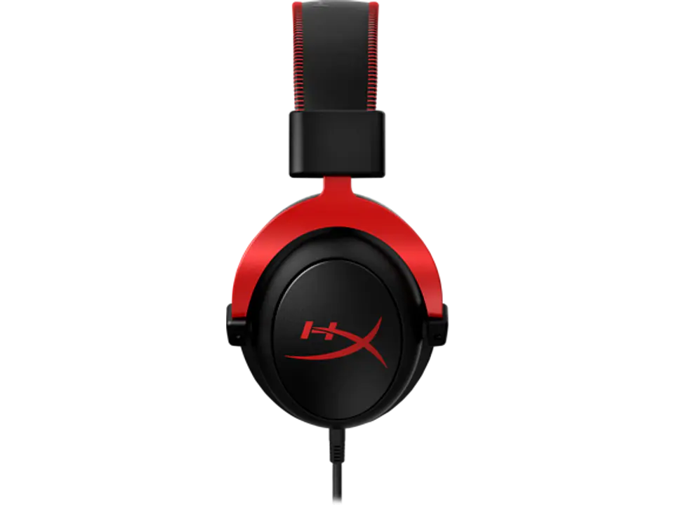 Audífonos Gamer HyperX Cloud II, Over-Ear, Sonido 7.1 Surround, Multiplataforma, Negro/Rojo 3