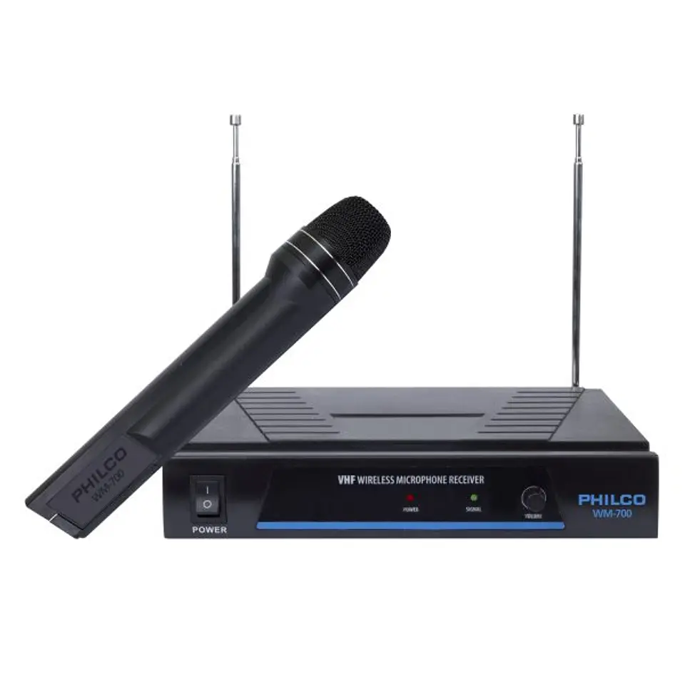 MICRÓFONO INALAMBRICO VHF PHILCO WM700 1