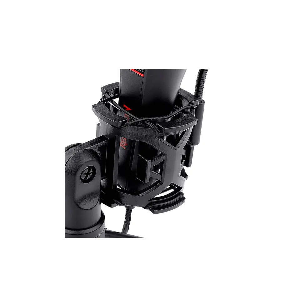 Micrófono Gaming Redragon Quasar GM200, Plug & Play, Conexión USB, Con Soporte 5