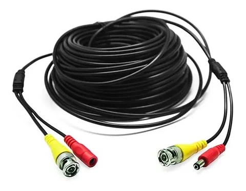 Cable Para Camara Vigilancia Video Y Poder 30 Mts.