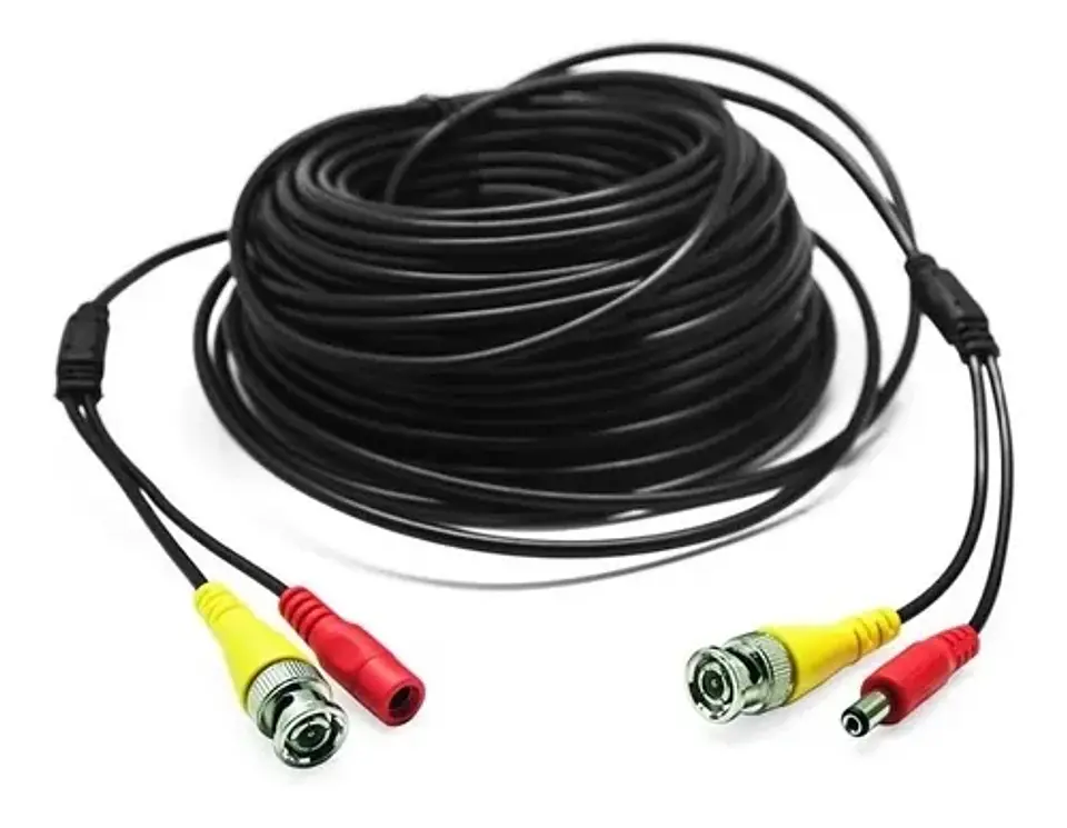 Cable Para Camara Vigilancia Video Y Poder 30 Mts. 1