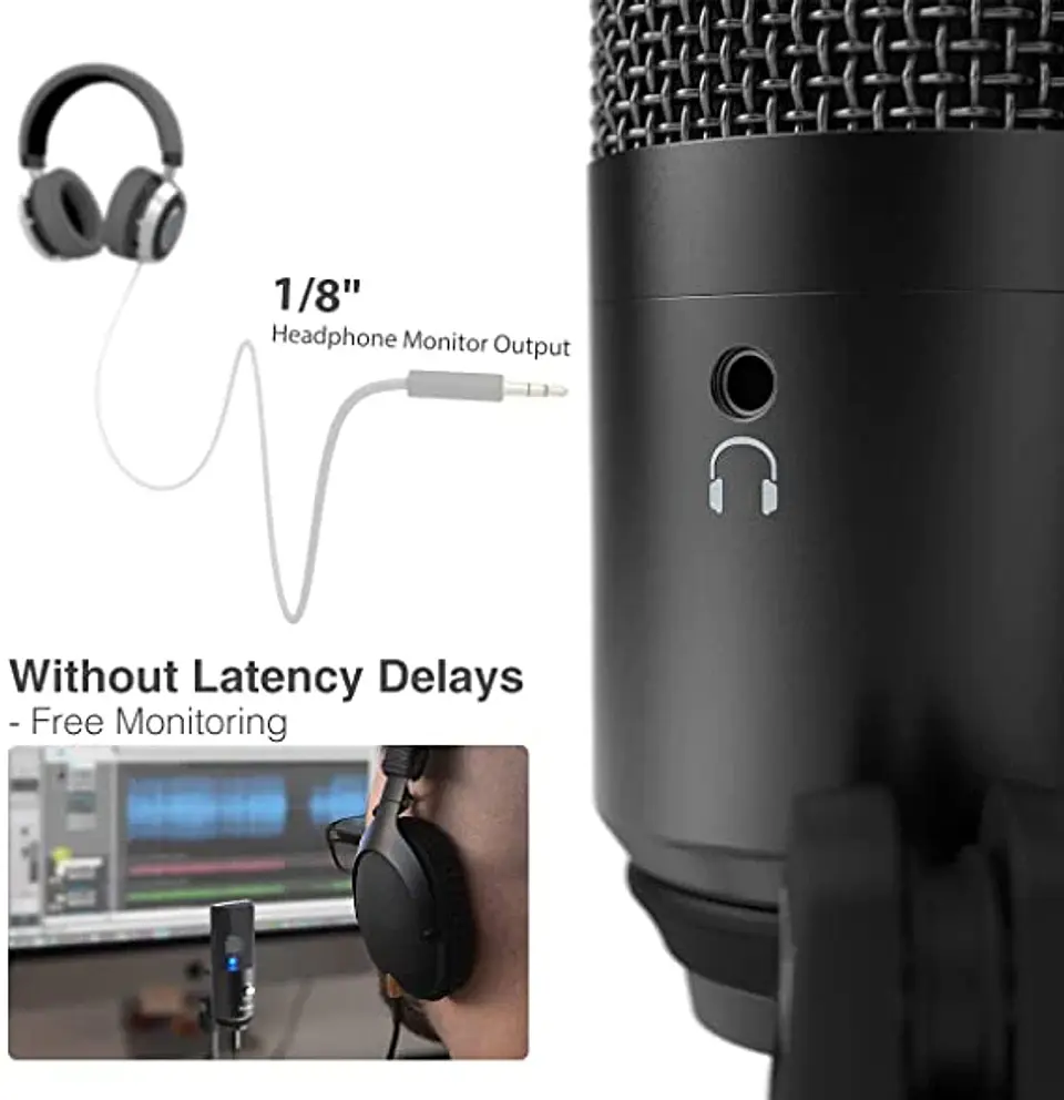 MICROFONO USB 16 MM DIAFRAGMA FIFINE K670B 3