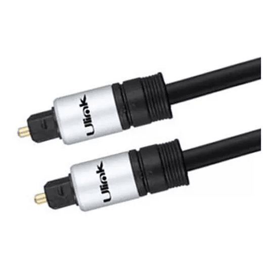 Cable de audio optico digital coaxial conectores dorados 