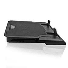 Base para notebook cooler 12-17 Doble ventilador 14cms ajustable 3