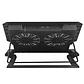 Base para notebook cooler 12-17 Doble ventilador 14cms ajustable - Miniatura 4