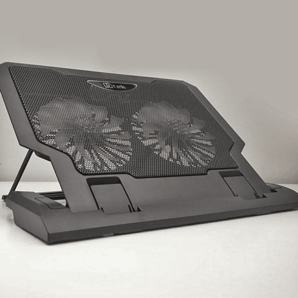 Base para notebook cooler 12-17 Doble ventilador 14cms ajustable 6