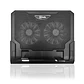 Base para notebook cooler 12-17 Doble ventilador 14cms ajustable - Miniatura 7