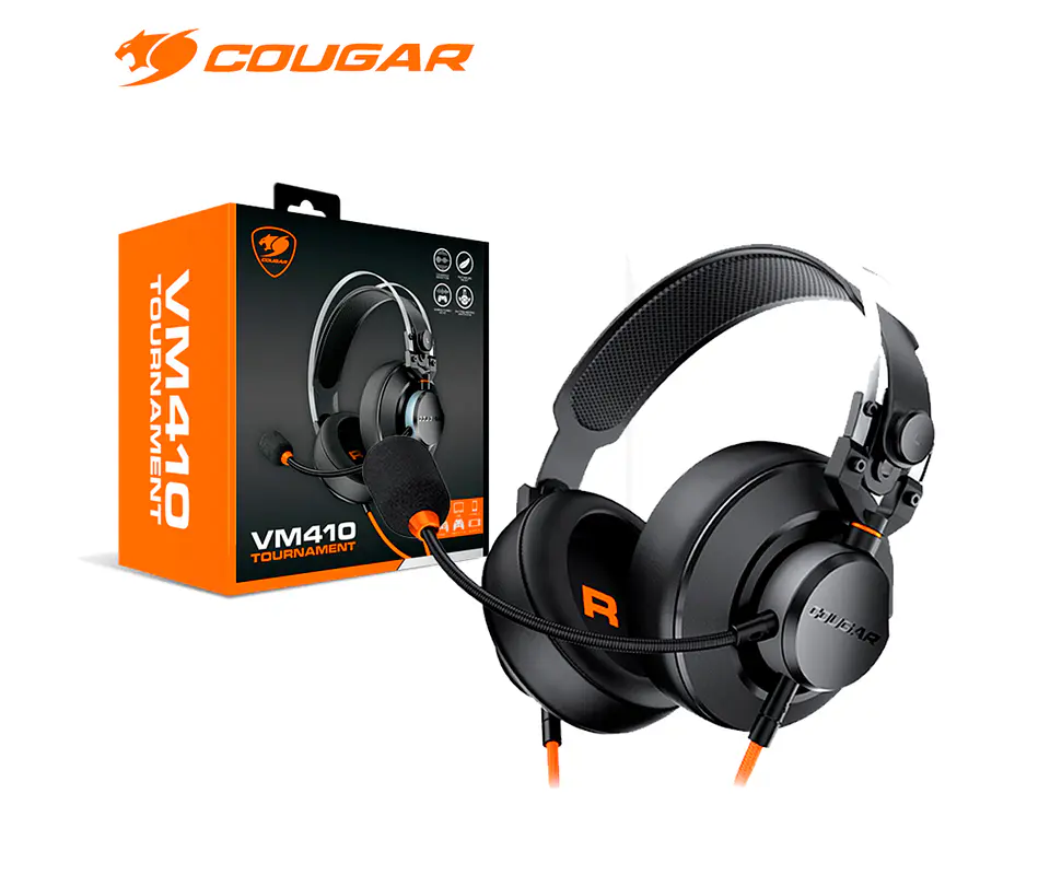Audifonos gamer COUGAR VM410 TOURNAMENT 5