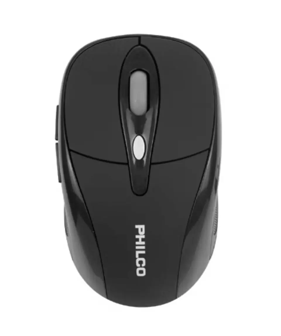 Mouse optico inalambrico 3D PHILCO Usb 2.4Ghz NEGRO 1