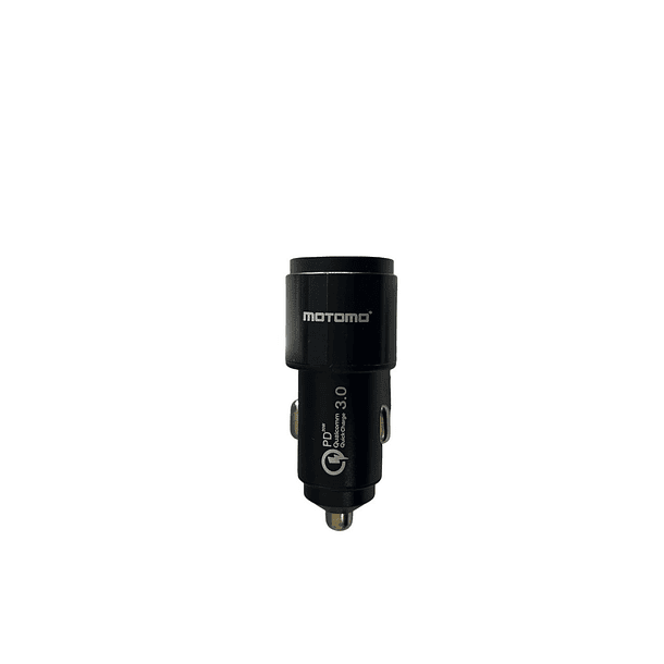 Cargador de automovil USB-C + 1 USB3.0 20W 2