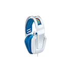 Audifono gamer Logitech PC G335 WHITE SAMR 3
