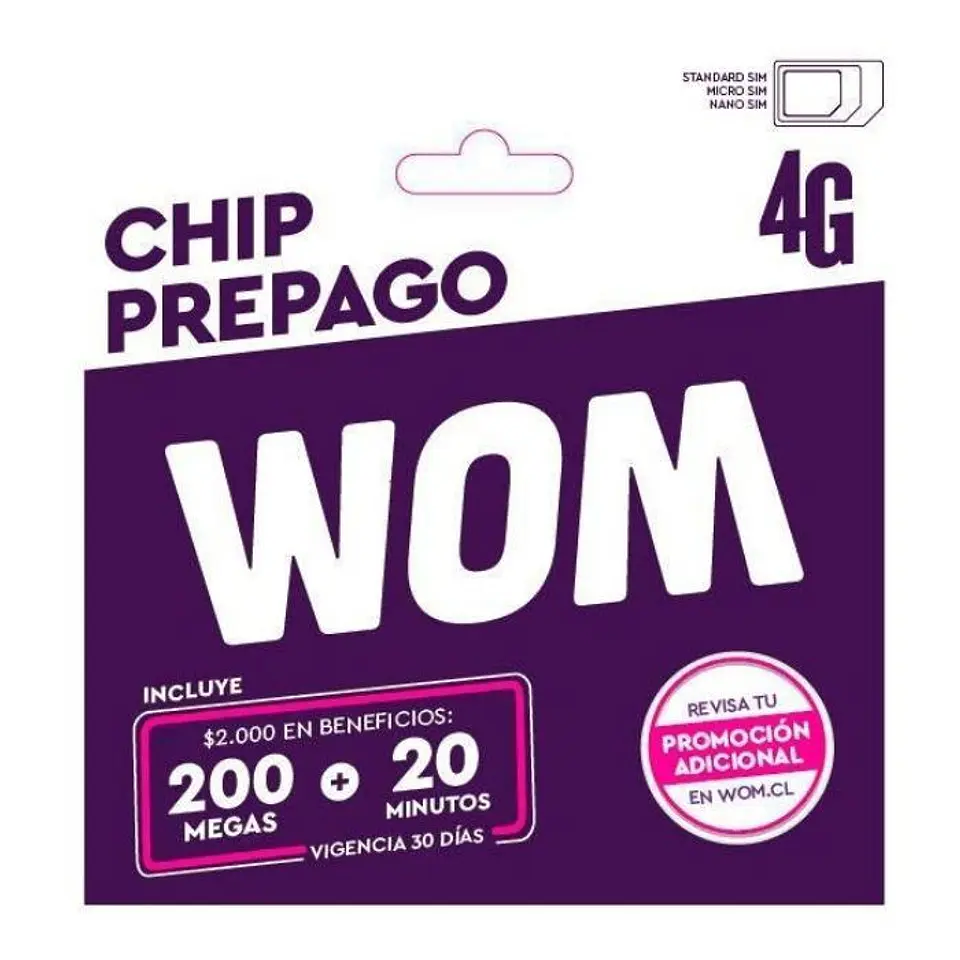 CHIP PREPAGO 4