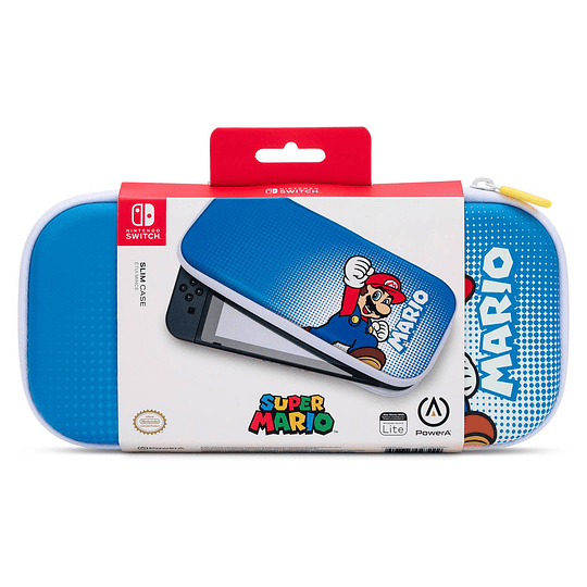 Estuche Nintendo Switch Mario Pop Slim Case / Original