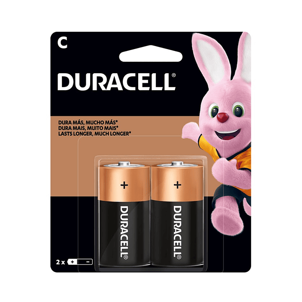 Pila C Alcalina 2 unidades
