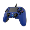 Control Nacon Profesional para PS4 Alambrico Azul